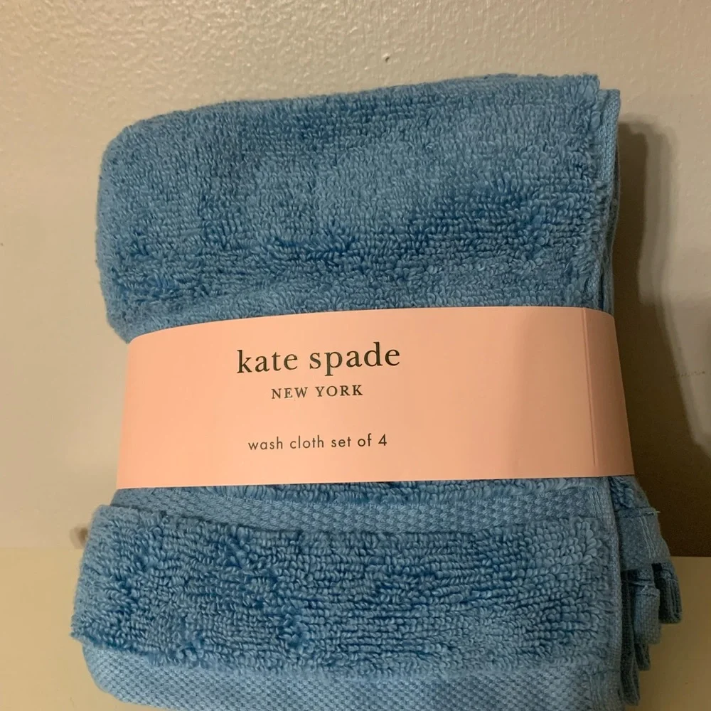 Kate Spade wash cloths, NWT